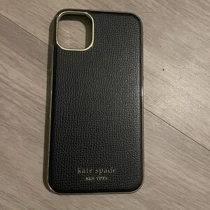 Kate spade black and gold iPhone XR phone case